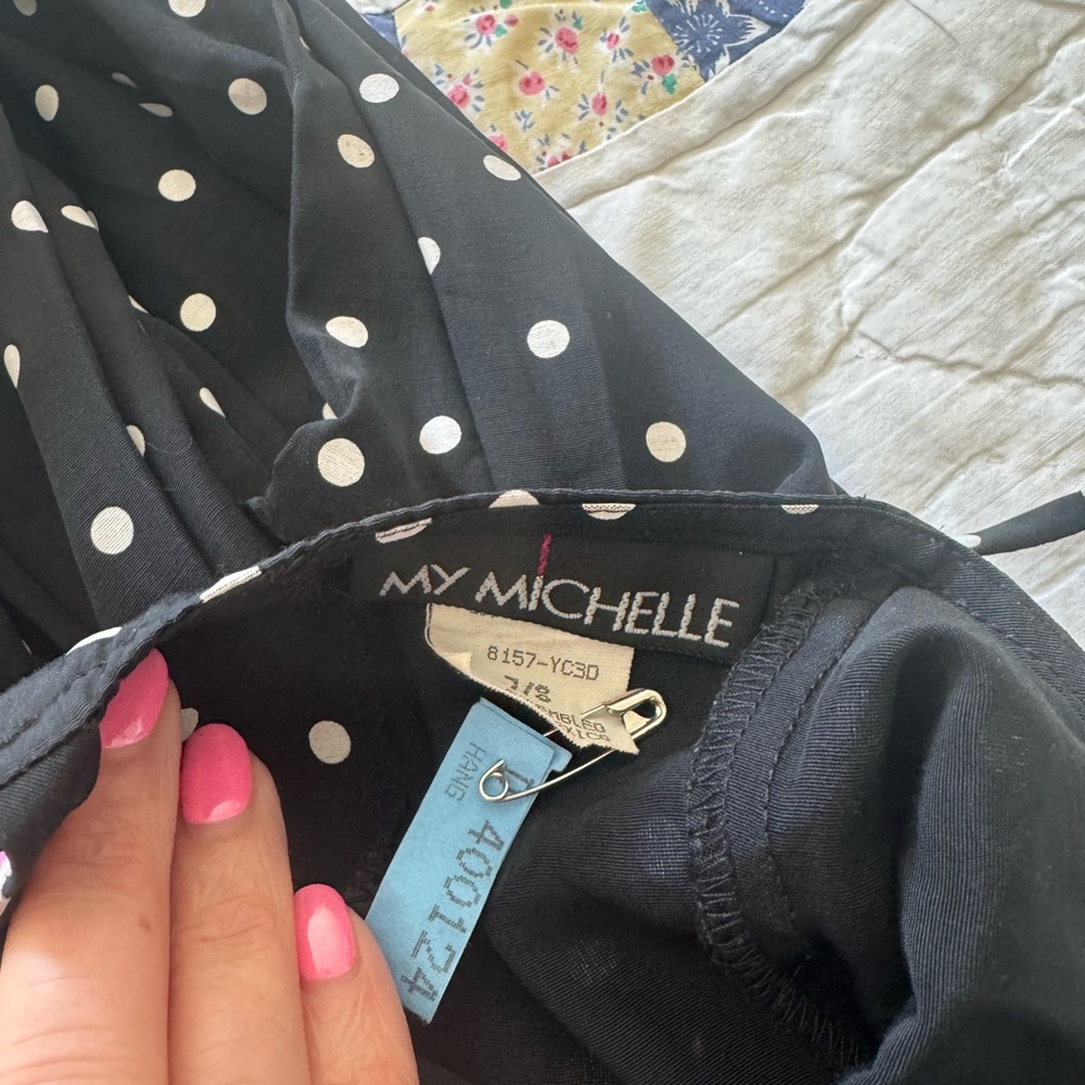 Vintage 1990s polka dot jumpsuit! - Picture 6 of 6
